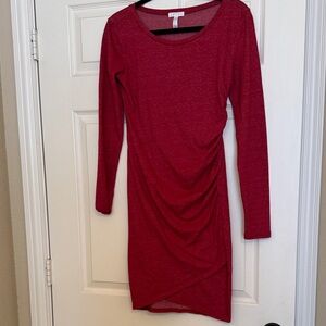 Leith Famous Bodycon T-Shirt Dress Perfect for Valentines Day Size M